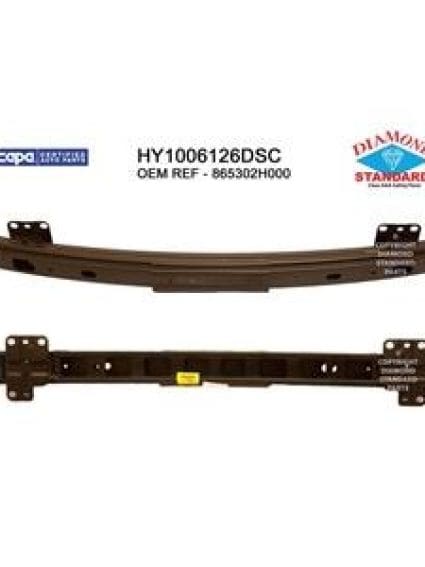 HY1006126DSC Front Bumper Impact Bar